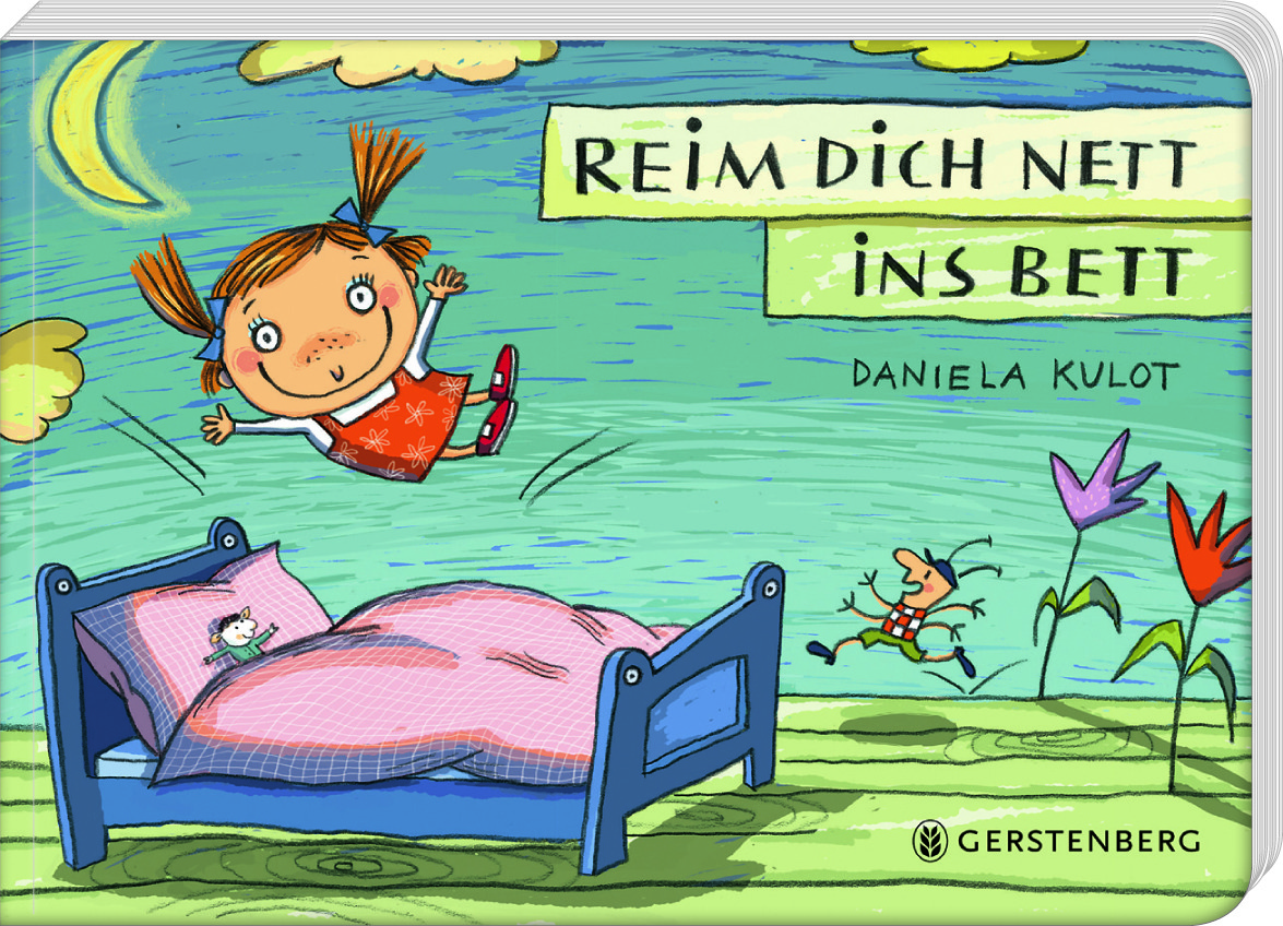 Kinderbuch ab 2 Jahren - Reim dich nett ins Bett - Cover - Gute Nacht Buch