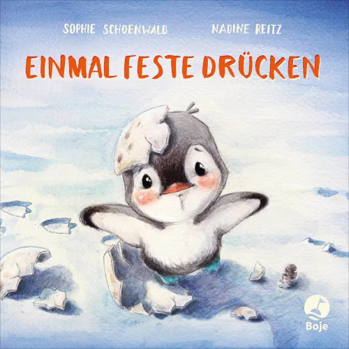 Einmal feste drücken - Kinderbuch ab 1 Jahr - Cover