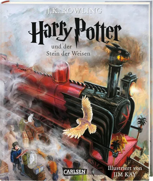 Harry Potter und der Stein der Weisen - illustrierte Schmuckausgabe - Kinderbuchklassiker für Grundschüler - Cover