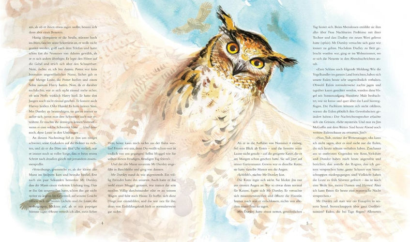 Harry Potter und der Stein der Weisen - illustrierte Schmuckausgabe - Kinderbuchklassiker für Grundschüler - Blick ins Buch 2