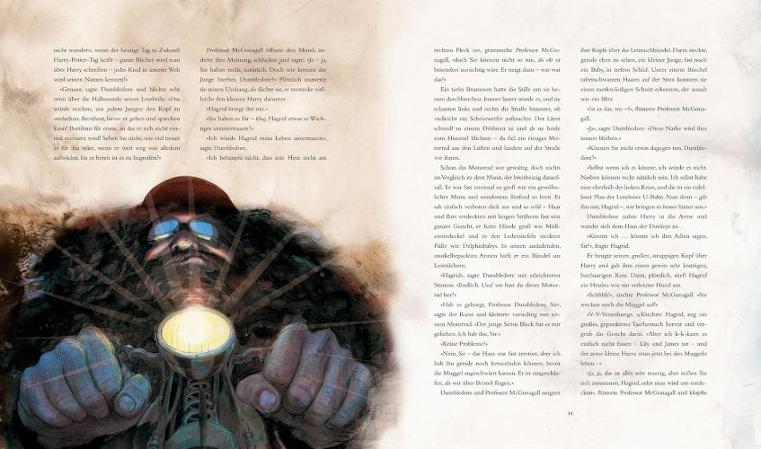 Harry Potter und der Stein der Weisen - illustrierte Schmuckausgabe - Kinderbuchklassiker für Grundschüler - Blick ins Buch 3