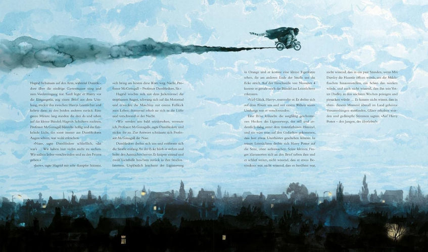 Harry Potter und der Stein der Weisen - illustrierte Schmuckausgabe - Kinderbuchklassiker für Grundschüler - Blick ins Buch 4